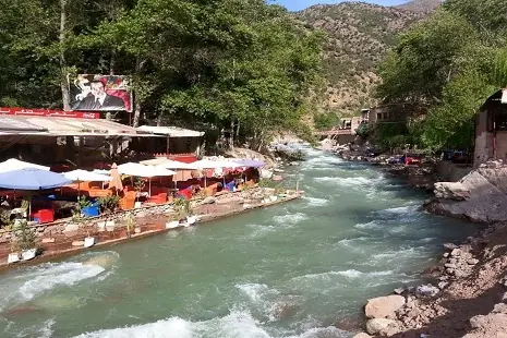 River and terraces in the Ourika valley